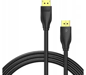Vention DisplayPort 1.4 černá / Kabel / DisplayPort - DisplayPort / 3 m / 8K 60Hz / 4K 120Hz