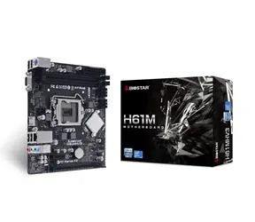 Biostar H61MHV3 / Základní deska / Intel H61 / DDR3 / SATA II / USB 2.0 / GLAN / HDMI+VGA / sc.1155 / mATX