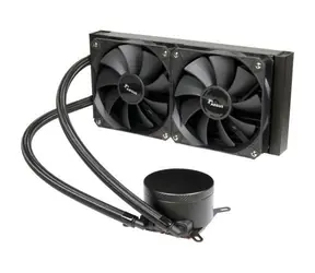 Inter-Tech ARGUS Iceman B-240 černá / Komplet vodního chlazení CPU / 240 mm / 2x 120mm / 900-1800 RPM / Intel & AMD