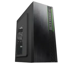 EUROCASE MidT ML N6-550B černá / Počítačová skříň / ATX, mATX / 2x USB-A 3.0 / USB-C / bez zdroje