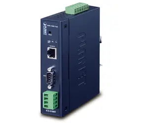 Planet průmyslový konvertor RS-232/422/485 na IP / Konvertor / 1x COM / 1x 100Base-TX / 9-48VDC / IP30