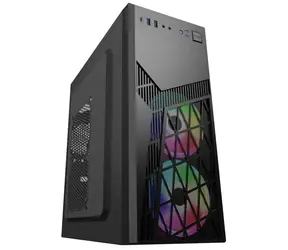 EUROCASE ML N6-560B černá / Skříň / ATX / 2x USB-A 3.0 / 1x USB-C / 2x 120mm ARGB / bez zdroje