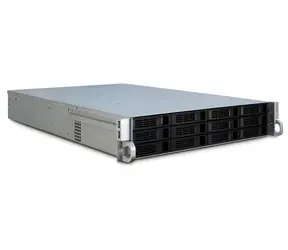 Inter-Tech 2U 2412 černá / Rack skříň / 2U / Hot-swap 12x 2,5"/3,5" / E-ATX / USB 3.2