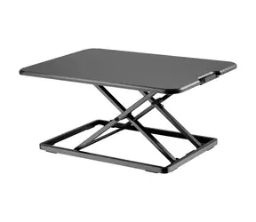 Digitus stolní stojan na monitor/notebook černý / Stojan / výškově nastavitelný 45-405 mm / nosnost 8 kg / skládací