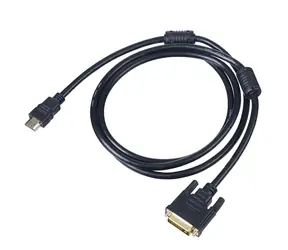 Akyga kabel HDMI (M) - DVI-D 24+1 (M) černý / Kabel / HDMI 1.4 / 1.8 m