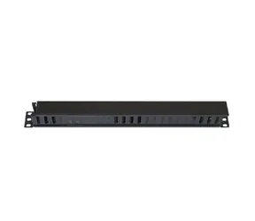 Eurocase GA-27 / Vyvazovací panel 19" / 1U / 6x plastová úchytka