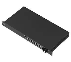 Teltonika SWM280 / Switch / 24x GbE / 12x PoE+ / 4x SFP / L2+ Managed / 19" rack