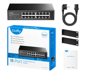Cudy GS1016 / Switch / 16x RJ45 / 1000Mbps / Rack mount