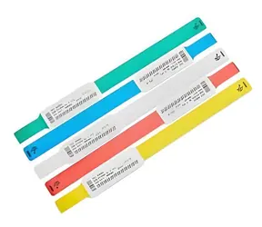 Zebra Wristband červená 25.4x279.4mm / Synthetic / DT / Z-Band Ultra Soft / permanentní lepidlo / 6/box