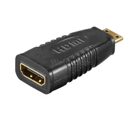 Goobay redukce Mini HDMI(M) - HDMI(F) černá / Redukce