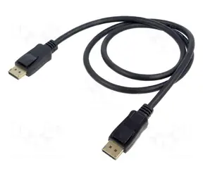 Goobay DisplayPort 2.1 černá / Kabel / DisplayPort - DisplayPort / 16K/60Hz / 80 Gbps / 1 m