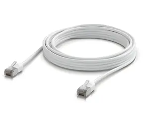 Ubiquiti UniFi Premium Patch Cable Outdoor 5m bílá / Patch kabel / Cat6a / venkovní / RJ45
