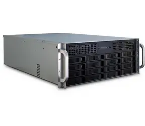 Inter-Tech 4U 4416 černá / Serverová skříň 4U / hloubka 688 mm / E-ATX / 16x HDD hot-swap