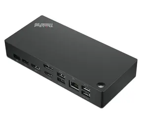 Lenovo ThinkPad Universal USB-C Dock černá / Dokovací stanice / 2x DP / HDMI / 3x USB-A / USB-C / RJ-45