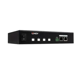 Lindy IPower Switch 32622 černá / PDU / 4x IEC C13 / 1U / max. 10A / 2500W