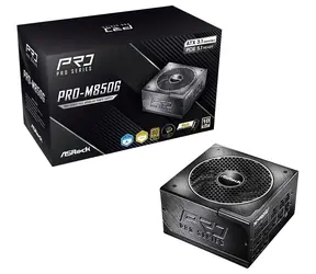 ASRock PRO-M850G černá / Zdroj ATX / 850 W / 80 PLUS Gold