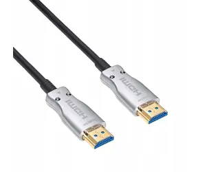 Akyga Optický kabel HDMI 2.1 (M) černý 10m / Optický kabel HDMI / AOC / 8K / 48Gbps