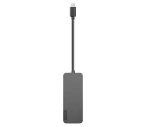 Lenovo 4X90X21427 šedá / USB-C hub / 4x USB-A 3.2 Gen2