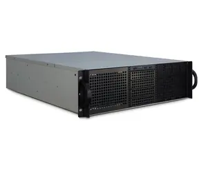 Inter-Tech 3U 30240 černá / Serverová skříň / 3U / ATX, µATX, Mini-ITX / 6x 5,25" pozice / 2x USB 3.2 Gen 1