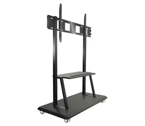 Techly ICA-TR31 / Mobilní stojan pro TV / 55-120 palců / nosnost 150 kg / VESA 1200x600 / kolečka