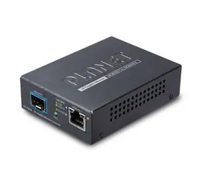 PLANET XT-705A / Konvertor / RJ-45 Multi-Gig (100M-10G) na SFP+ / Cat5e-Cat7 / DIN lišta
