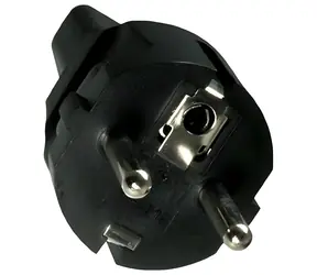 PremiumCord Adaptér CEE7/7 - IEC C13 černý / Adaptér / 230 V / 10 A