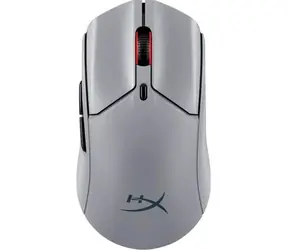 HyperX Pulsefire Haste 2 Pro šedá / Herní bezdrátová myš / optická / 26000 DPI / 6 tlačítek / USB / BT / 2.4GHz