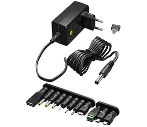 Goobay univerzální napájecí adaptér 3-12 V / Napájecí adaptér / 3,6 W / 9 koncovek
