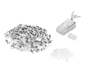 Digitus Modulární konektor CAT 6A 8P8C stíněný / Konektor / RJ45 / STP