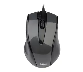 A4Tech N-500F-1 šedá / Myš / USB / 1600 DPI / V-Track / 3 tlačítka