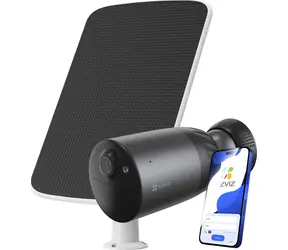 EZVIZ BC1C 4K Pro + solární panel / Venkovní IP kamera / Wi-Fi / 8 Mpix / IP65 / baterie 10400 mAh