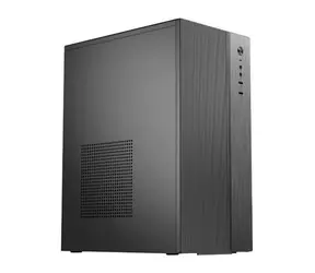 EUROCASE MC EC-801B černá / PC skříň / mATX / Mini-ITX / 2x USB-A 3.0 / Tvrzené sklo