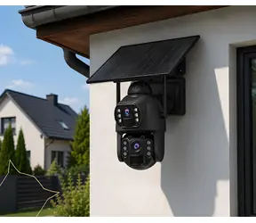 Viking HDs06 AOV 4G / Venkovní solární IP kamera / 6 MP / AOV 350° / Pan 355°/Tilt 90° / IP66