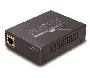 Planet POE-171S / PoE splitter / Gigabit 10/100/1000 / 802.3at/af / modrá
