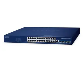 Planet GS-6311-24HP4X / Switch / L3 Managed / 24x Gigabit PoE+ / 4x 10G SFP+ / 128Gbit/s