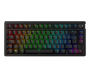 HyperX Alloy Rise 75 Wireless černá / Mechanická herní klávesnice / RGB podsvícení / bezdrátová / USB-C