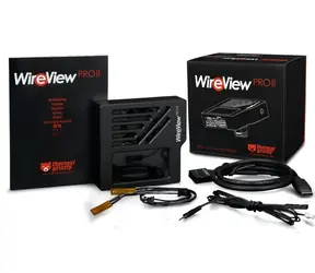 Thermal Grizzly WireView Pro II černá Reverse / Monitor spotřeby energie / 12V-2x6-pin / USB-C / TFT IPS displej