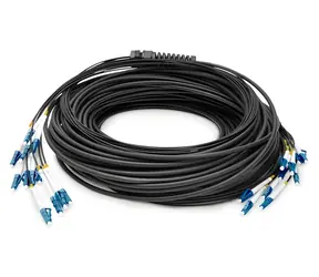 Digitus DK-2A33CU050BK-BBB černý / Optický kabel / LC/UPC / Duplex / Singlemode OS2 / 50 m