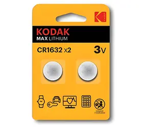 Kodak MAX CR1632 / Lithiová baterie / 3V / 2 ks / blistr