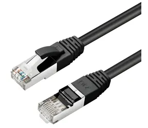 MicroConnect CAT6 S/FTP 2 m černá / Síťový kabel / LSZH / RJ-45