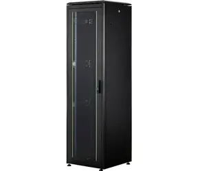 Digitus Unique 42U 2053x600x600mm černá / Rozvaděč / 19" / nosnost 800 kg / skleněné dveře / IP20