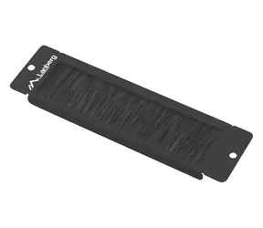 Lanberg AK-1104-B černý / Kartáčový panel / pro 10" nástěnné rozváděče
