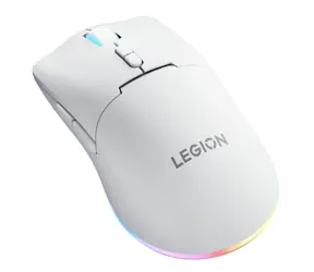 Lenovo Legion M220 bílá / Bezdrátová herní myš / Optická / 5000 DPI / USB + Bluetooth / RGB