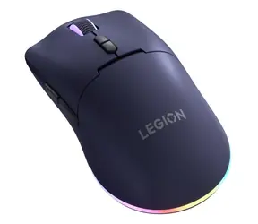 Lenovo Legion M220 fialová (GY51V60439) / Bezdrátová herní myš / Optická / 5000 DPI / USB + Bluetooth / RGB