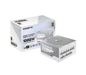 Gigabyte GAMING 1000GM PG5 ICE bílá / Zdroj / ATX 3.1 / 1000W / 80PLUS Gold / modulární