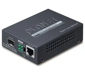 Planet GT-805A-PD / Media konvertor / 10/100/1000Base-T - miniGBIC SFP / PoE 802.3af/at/bt