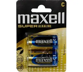 Maxell LR14 C / Alkalická baterie / 1,5V / 2 ks / Blistr