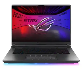 ASUS ROG Strix G16 šedá / Notebook / 16" 2.5K / Intel Core Ultra 7 255HX / 32GB / 1TB SSD / RTX 5070 8GB / Bez OS