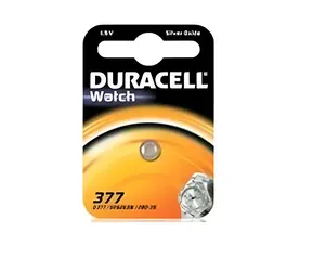 Duracell 377 (SR66) / Knoflíková baterie / Oxid stříbrný / 1,5 V / 1 ks