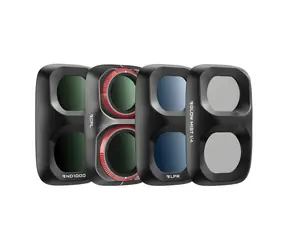Freewell sada čtyř filtrů Every Day pro DJI Osmo Pocket 4P / Sada filtrů / ND1000, CPL, Glow Mist 1/4, LPR